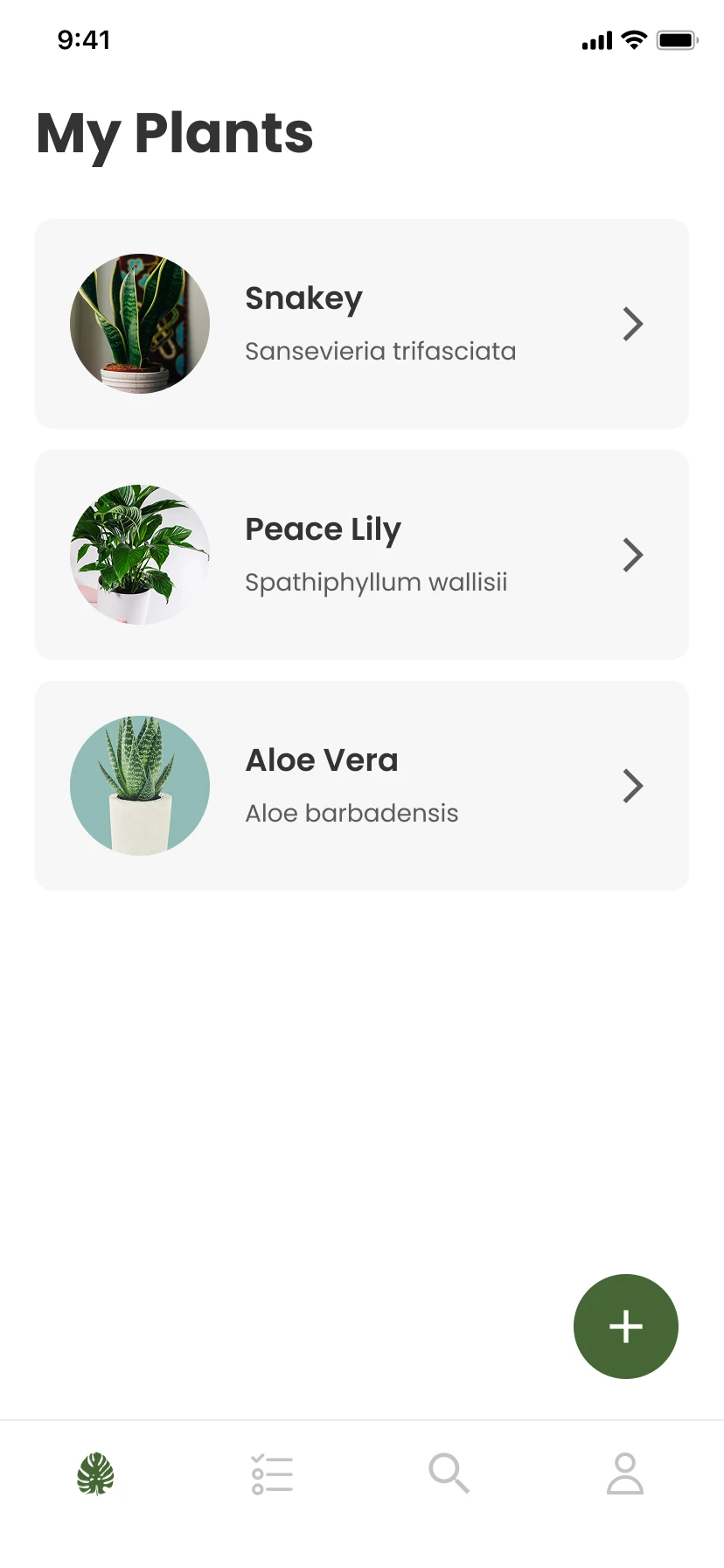LFFY My Plants collection
